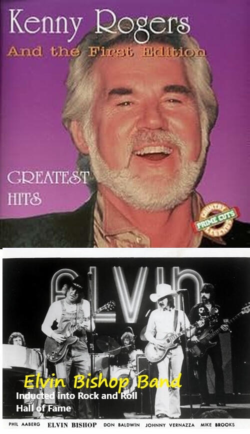Kenny Rogers and Elvin Bishop